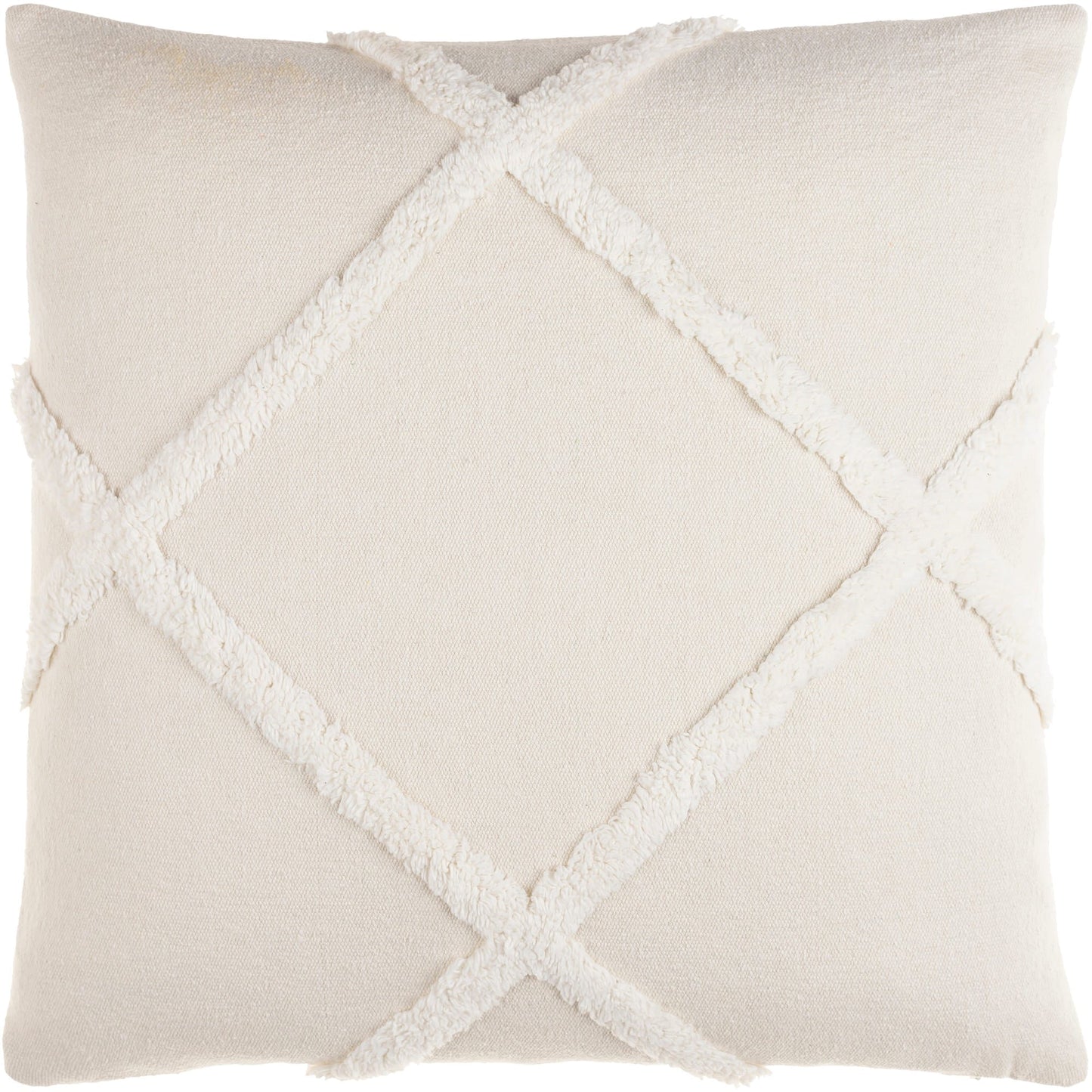 Surya Sarah Global Square Pillow Kit With Cream Finish SRH001-2020D