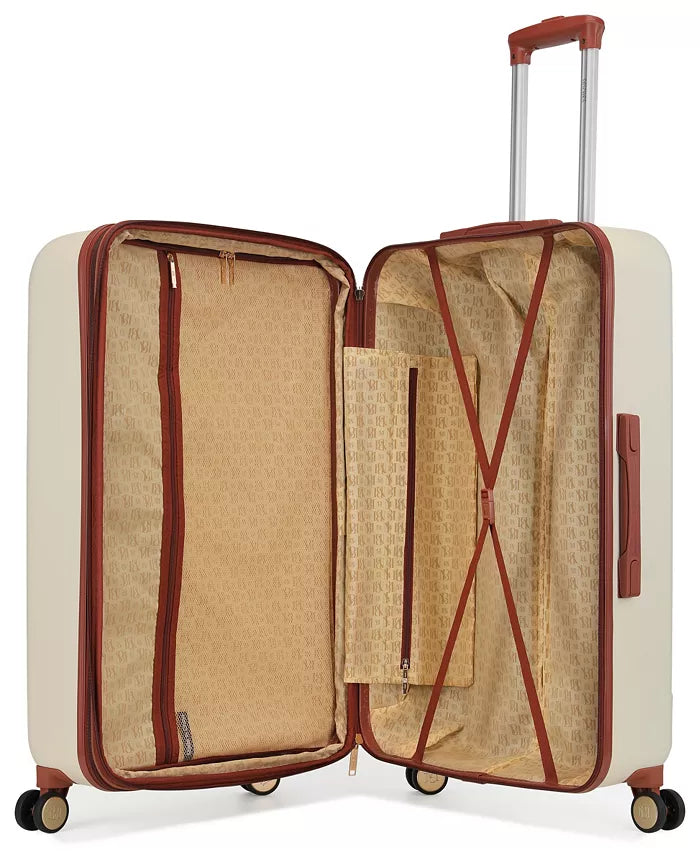 Badgley Mischka Mia Expandable Retro Luggage Set, 3 Piece