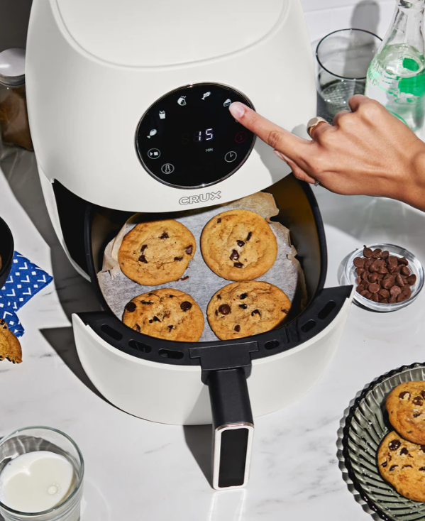 CRUX 3.7QT Digital Air Fryer - White