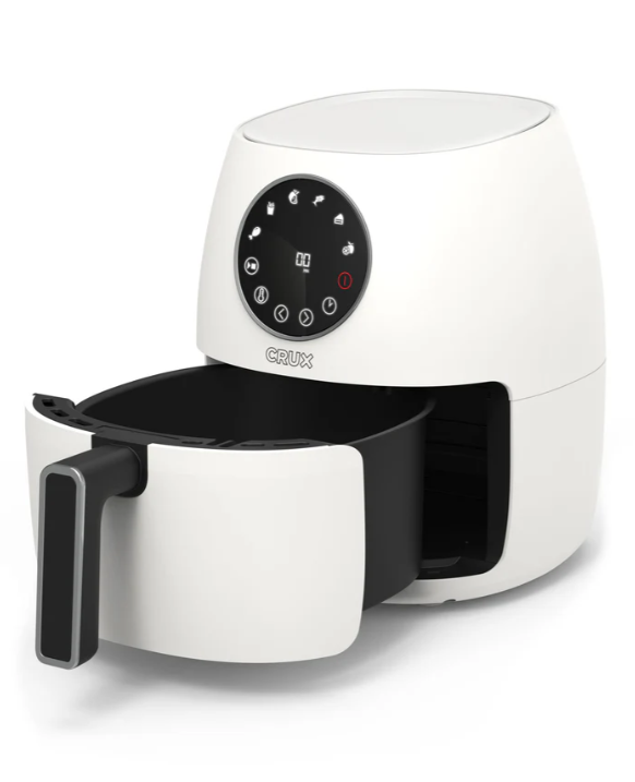 CRUX 3.7QT Digital Air Fryer - White