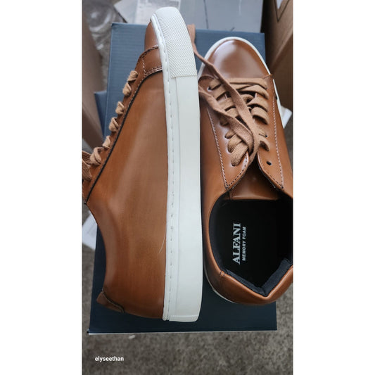 Alfani Casual & Dress Shoes Memory Foam Casual & Dress Shoes, Brown, 7M